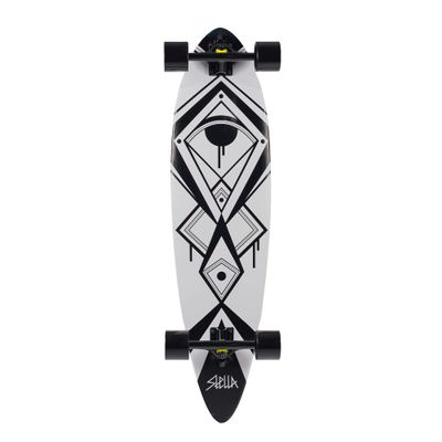 Stella Longboard 38 Bluntnose Pintail Mystery Longboard Complete