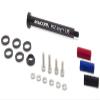 Minoura 120-3200-01 4.3 Inches (12 mm) Through Axle Universal Set for Bicycle Front Carrier, for 3.9/4.3 Inches (100/110 mm) Width view 1