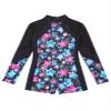 Daenrui Kids Girls Gymnastics Leotards Long Sleeve Dance Biketards Shorts Unitards Active Tumbling Outfits Stars 12 Years view 3