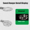 KAFENDA Martial Arts Weapon Stands Lightsaber Stand Transparent Acrylic view 2