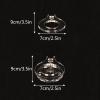 KAFENDA Martial Arts Weapon Stands Lightsaber Stand Transparent Acrylic view 3