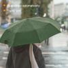 SIEPASA Two Packs Auto Open & Close Small Travel Umbrella Compact for Backpack-Umbrellas for Rain, Lightweight Strong Mini Portable Umbrellas for Men and Women. (Black & Green, 2 Pack) view 4