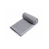 Microfiber Yoga Mat Towel Anti slip PVC Massage Dot Sweat Yoga Blanket Workout Non Slip Yoga Mat Cover with Bag (Grey) view 1