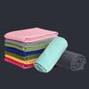 Microfiber Yoga Mat Towel Anti slip PVC Massage Dot Sweat Yoga Blanket Workout Non Slip Yoga Mat Cover with Bag (Grey) view 2