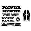 15pcs for KONA BIKES Vinyl Decals, Stickers, Mountain Bike Cycling Bmx (Black) view 1