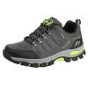 BORAMAX Men's Sneakers Outdoor Sports Climbing Hiking Shoes Waterproof Trekking Suede Non-Slip Running Shoes Mens Climbing Shoes Grey view 1