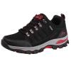 BORAMAX Men's Sneakers Outdoor Sports Climbing Hiking Shoes Waterproof Trekking Suede Non-Slip Running Shoes Mens Climbing Shoes Black view 1