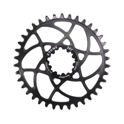 DJC Components Stone Bike Chainring 3mm Offset Round Direct Mount for Sram Boost 148 GXP X9 X0 XX1 X01 28t to 40T (38T)