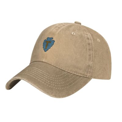 IMEEGIEN 36th Infantry Division CSIB Baseball Cap for Men Women Vintage Cowboy Hat Adult Casquette Natural