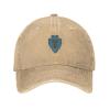 IMEEGIEN 36th Infantry Division CSIB Baseball Cap for Men Women Vintage Cowboy Hat Adult Casquette Natural view 2