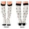 Wusikd Pug Dog Compression Socks for Women and Men Circulation White Long Socks for Athletic Running 1 view 2