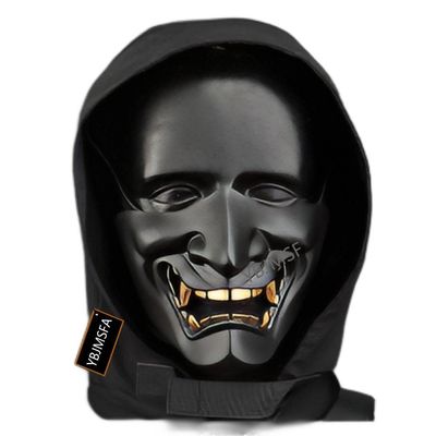 Airsoft Mask Half Face Tactical Protection Adjustable Mask+Balafara Hat, Applicable to Airsoft Hunting CS Game Role Play and Other Outdoor Activities