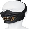 Airsoft Mask Half Face Tactical Protection Adjustable Mask+Balafara Hat, Applicable to Airsoft Hunting CS Game Role Play and Other Outdoor Activities view 4