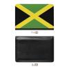 Adugen Origei Jamaican Flag Passport Holder PU Leather Card Case Cover view 3