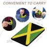 Adugen Origei Jamaican Flag Passport Holder PU Leather Card Case Cover view 4
