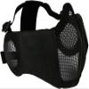 Airsoft Mask Half Face Tactical Protection Adjustable Mask+Balafara Hat, Applicable to Airsoft Hunting CS Game Role Play and Other Outdoor Activities view 3