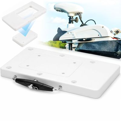 For Minn Kota 1854017 RTA-17 Quick Release Bracket for Terrova, Ulterra, PowerDrive, PowerDrive V2, Pontoon & Deckhand 40 Trolling Motor, For Minn Kota Trolling Motor Mounting Bracket