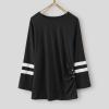 Baby Girl Kids Blouses Kids Little Girls Tunic Tops Crewneck Ultra Soft Solid Color Long Sleeve (Black, 8-9 Years) view 2