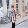 Betusline Boys Plaid Flannel Shirt, Kids Long Sleeve Button Button Shirts Tops, Flannel# Blue Orange Plaid, 2-3 Years = Tag 100 view 2