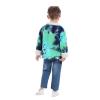 Babies Winter Coats Girls Toddler Boys Girls Windproof Tie Dye Prints Denim Fleece Coat Jacket Kids (Green, 4-5 Years) view 4