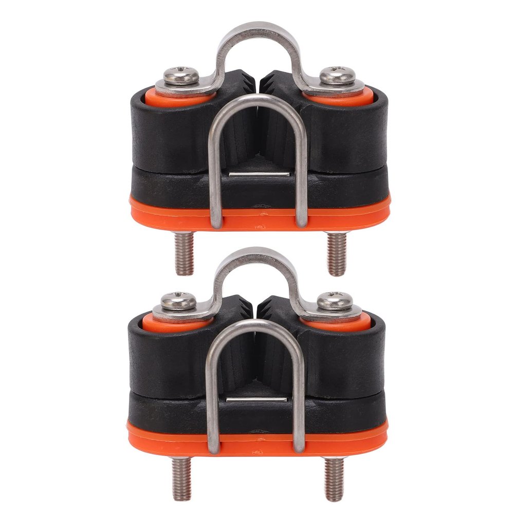 Acouto Fast Entry Cam Cleat Sailboat Kayak Cam Cleat Fast Entry Wire Fair Marine Boat Hardware for 3?12mm Rope
