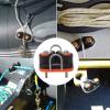 Acouto Fast Entry Cam Cleat Sailboat Kayak Cam Cleat Fast Entry Wire Fair Marine Boat Hardware for 3?12mm Rope view 4