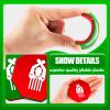Deekin 2 Pcs Red and Green Wrestling Referee Gear Flip Coin - Pliable Plastic Disc for Match Training and Professional Use view 4