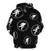 Bigfoot Sasquatch I Believe Hoodie Pullover Hooded Sweatshirt Casual Sweater Tops with Pocket for Men Women 4XL view 3