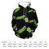 Big Dill Pickle Hoodie Pullover Hooded Sweatshirt Casual Sweater Tops with Pocket for Men Women 3XL view 2