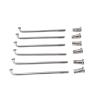 10 Gauge Bike Spokes Diameter 3.2mm E-Motorcycle Spokes J-Bend Material 304 Stainless Steel Sliver Electric Bike Wheel Spokes (Color : Length 178mm) view 1
