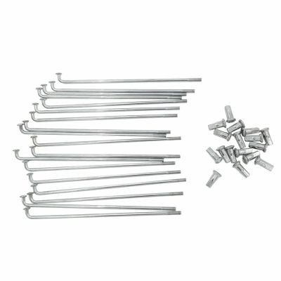10G Spokes Motorcycle 3.12mm Diameter Spokes Galvanized Finish Electric Bike Spokes Length 60-310mm Custom Bike Spokes (Color : 134mm)