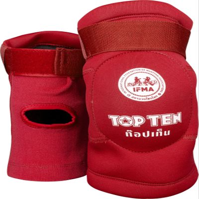 Top Ten Sok IFMA Elbow Guards Red