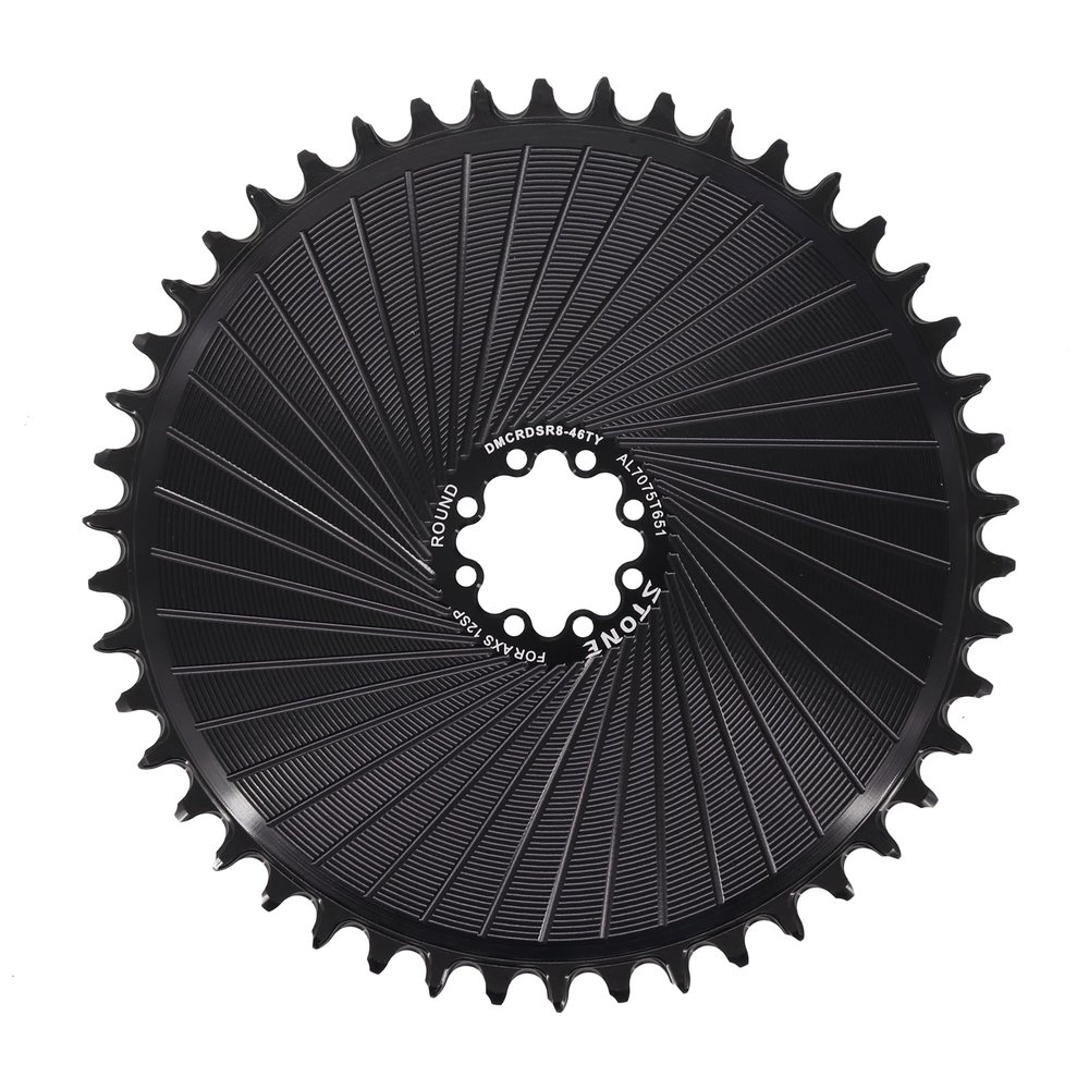 DJC Stone 12s AXS Chainring for Sram Force Red 8 pins Direct Mount crankset Flattop Chain Chainwheel Road Bike Gravel AXS 12 Speed Aero Syle (54T)