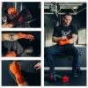 BEAST RAGE Boxing Hand Wraps for MMA Kickboxing Wrist Wraps Professional Adult 180" Semi-Elastic Martial Arts Inner Gloves Heavy Bag Handwraps Muay Thai Thumb Straps (Orange, 4.5 M) view 4
