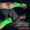 BEAST RAGE Boxing Hand Wraps for MMA Kickboxing Wrist Wraps Professional Adult 180" Semi-Elastic Martial Arts Inner Gloves Heavy Bag Handwraps Muay Thai Thumb Straps (Parrot, 4.5 M) view 2