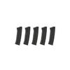 Lancer Tactical 140 Round AK Airsoft Mid Capacity Magazine (Color: Black) (5 Pack) view 1