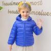 XMWEALTHY Baby Boys Girls Winter Coats Toddler Light Puffer Down Jacket Infant Kids Bear Hoods Padded Outwear Blue 12-18 Months view 3