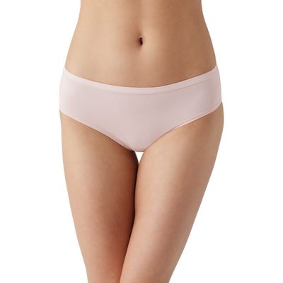 b.tempt'd by Wacoal Women's Future Foundation Moderate Coverage Hipster Panty, 974289, Rose Smoke, Medium