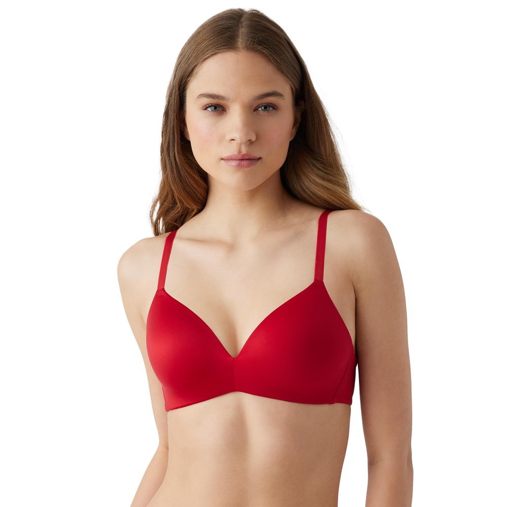 b.tempt'd Women's Future Foundation Lightly Padded Wire Free T-Shirt Bra, 956281, Haute Red, 34D