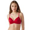 b.tempt'd Women's Future Foundation Lightly Padded Wire Free T-Shirt Bra, 956281, Haute Red, 34D view 1