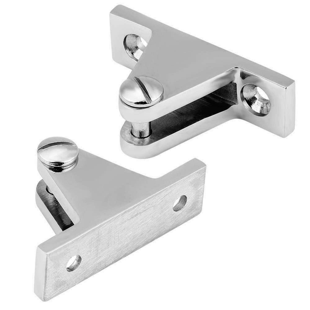 90Stainless Steel 316 Deck Hinge Bimini Side Deck Mount Fitting Marine Hardware-2/4 Packs (2)