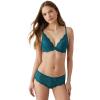 b.tempt'd by Wacoal Women's Ciao Bella Lightly Padded Lace Plunge Contour Bra, 953344, Spruced-up, 36C view 4