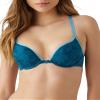 b.tempt'd by Wacoal Womens Shadow Scene Front Close Racerback Push Up Bra, 958268 Bra, Blue Coral, 34D view 1