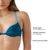 b.tempt'd by Wacoal Womens Shadow Scene Front Close Racerback Push Up Bra, 958268 Bra, Blue Coral, 34D view 3