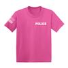 Haase Unlimited Police - Uniform Dress Up Infant/Toddler Cotton Jersey T-Shirt (Pink - Police, 5T) view 1