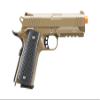 GoldenBall 250 FPS Durable Airsoft M1911 Spring Airsoft Metal/Steel Slide Pistol (Dark Earth) view 2