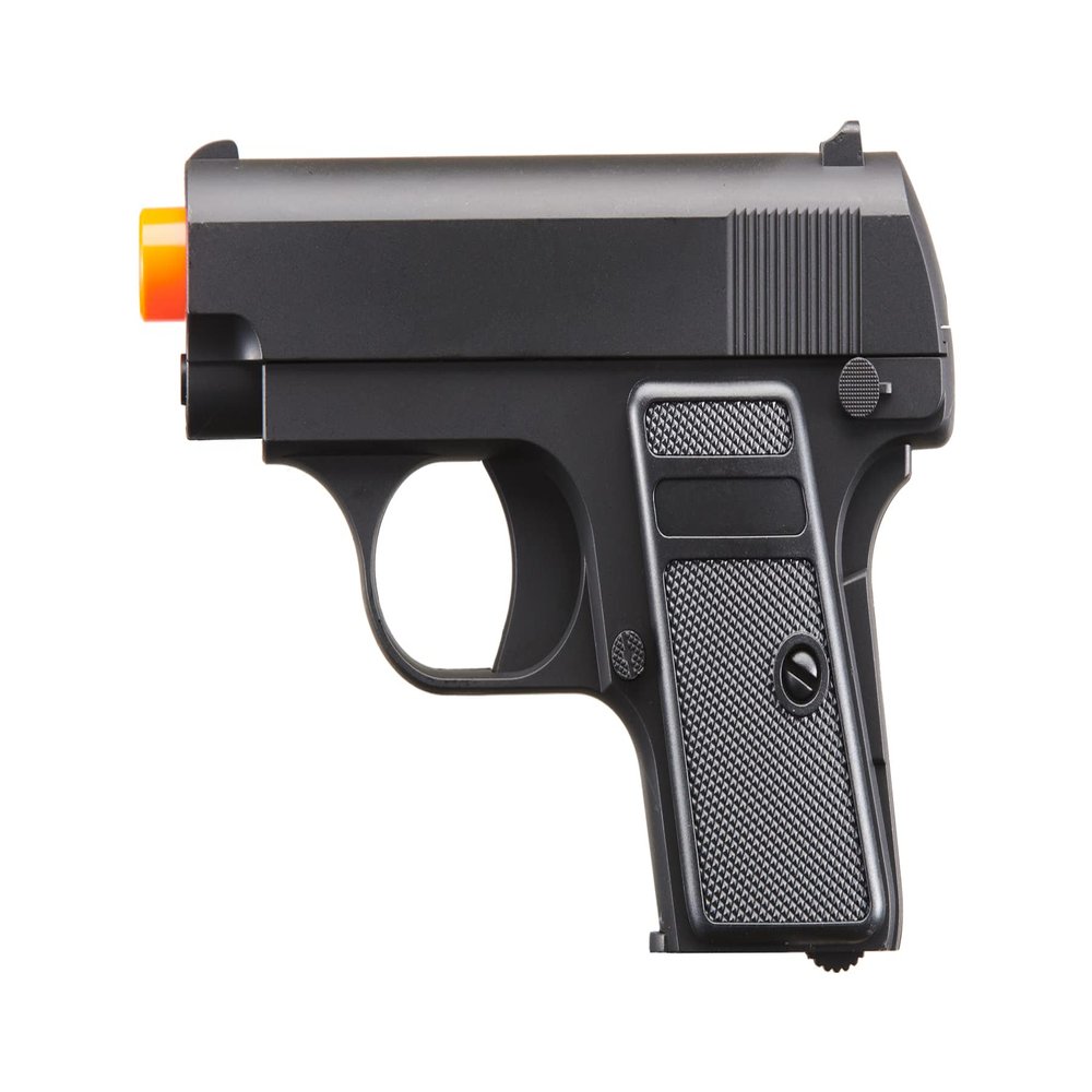 Airsoft G1A Metal Spring Airsoft Pistol- Black-UK Arms
