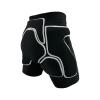 Protective Padded Shorts Hip Butt Padded Short Pants Butt Tailbone Protection Shorts for Football, Softball Grey XL view 1