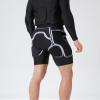 Protective Padded Shorts Hip Butt Padded Short Pants Butt Tailbone Protection Shorts for Football, Softball Grey XL view 2