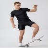 Hip Butt Protective Gear Impact Shorts Skate Compression Shorts Butt Protection, Hip Protector Underwear Black S view 2
